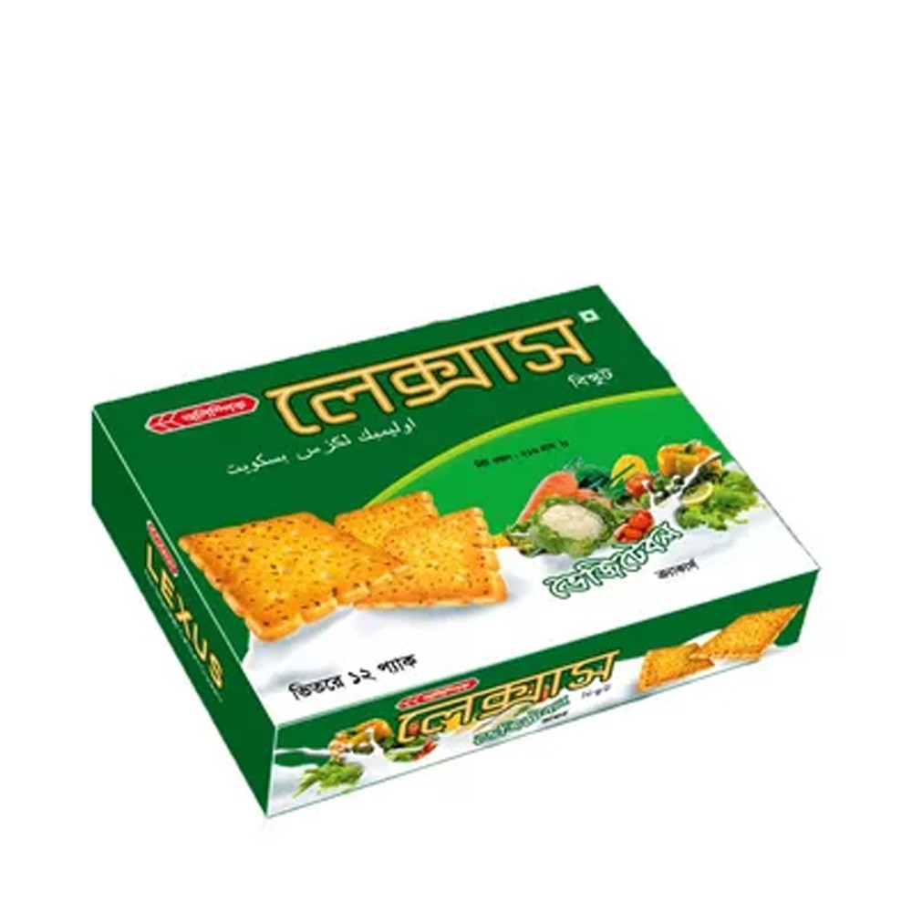 Olympic Lexus Vegetable Crackers Biscuits ​216 GM